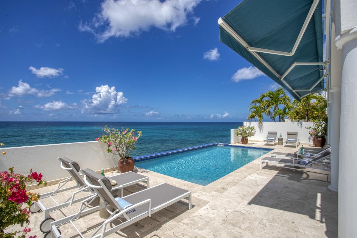6_EtoiledeMer-Pool_ villa 4 chambres piscine vue mer Cupecoy Saint Martin